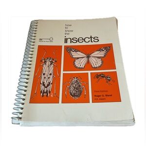 🍎 How to Know the Insects Third Edition Roger G. Bland & H.E. Jaques Spiral 1978